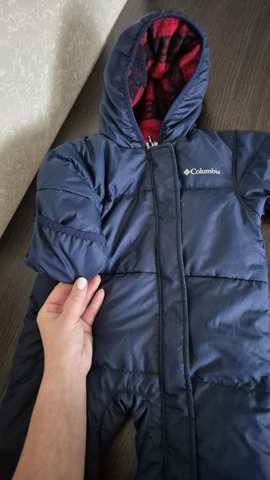 Комбінезон пуховий для хлопчика,  дівчинки.