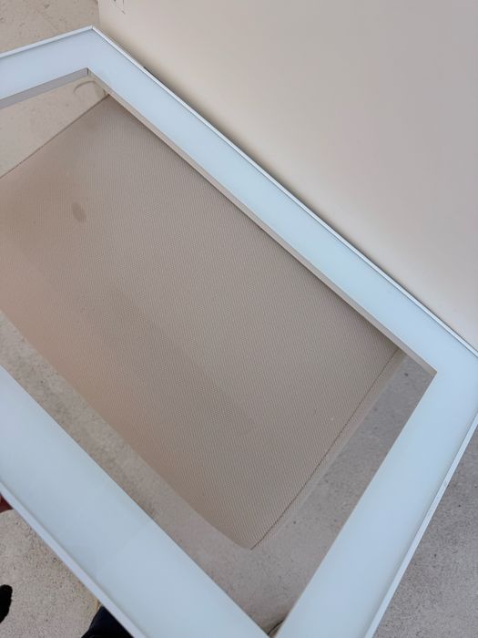 Frente porta Ikea Besta Brilhante/Vidro