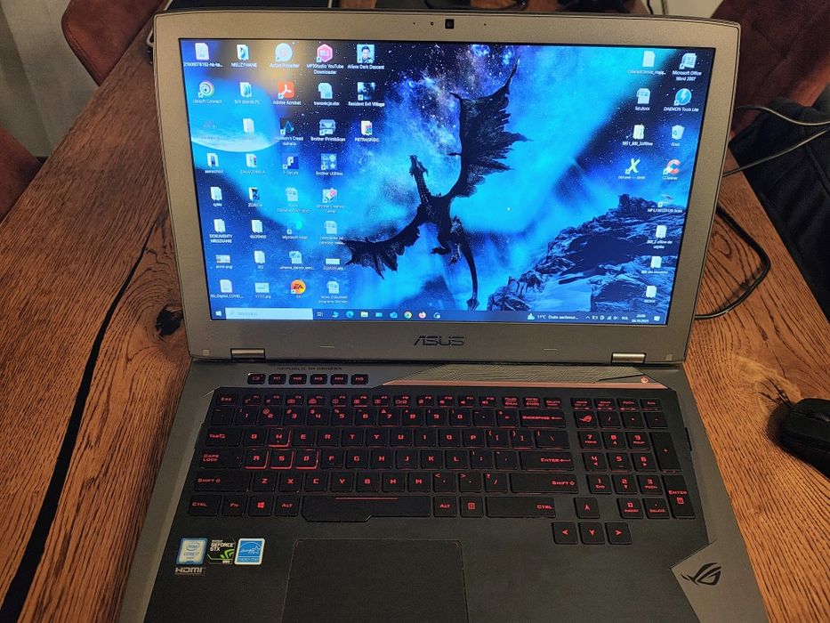 laptop Asus ROG I7 GTX980 SSD Gamingowy