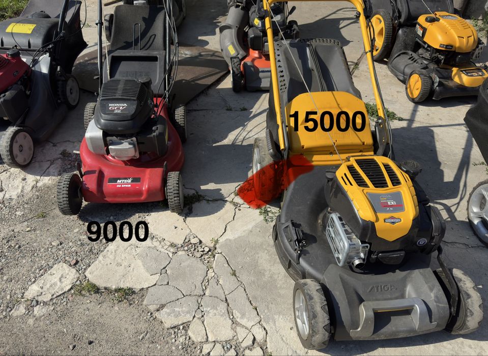 Газонокосарки Honda, Husqvarna, Briggs & Stratton