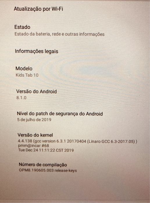 Tablet 10.1” Innjoo kids