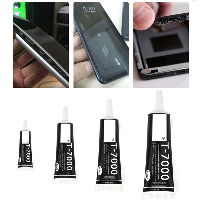 Клей для дисплеев 50 мл, силиконовый, изолировка контактов