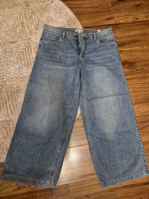 Spodnie jeans 44 szerokie