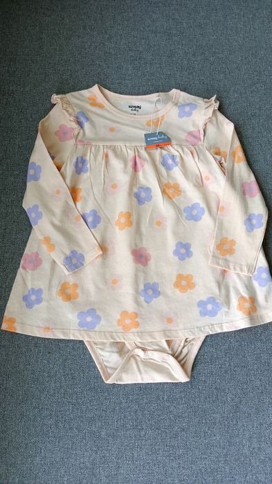 98 Sinsay Baby sukienka z body, body sukienka