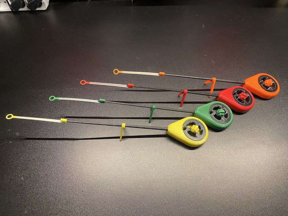 Wędka podlodowa z kiwokiem