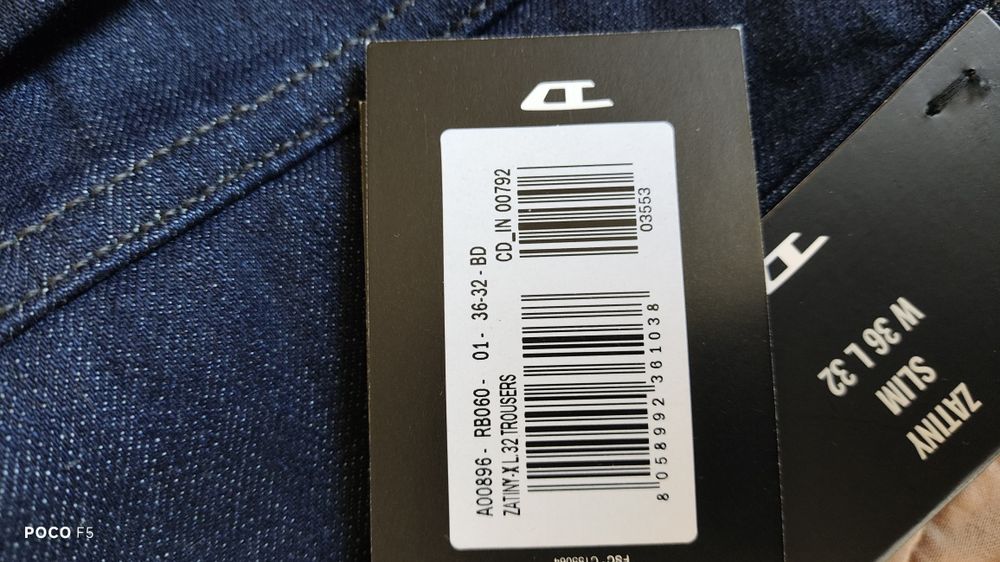 Diesel Zatiny męskie jeansy rozm 36/32