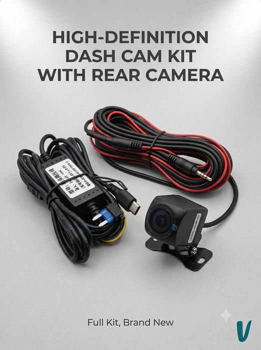 HD Front and Rear Dash Camera Kit
