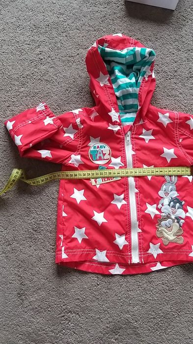 Wiatrówka kurteczka rozmiar 86