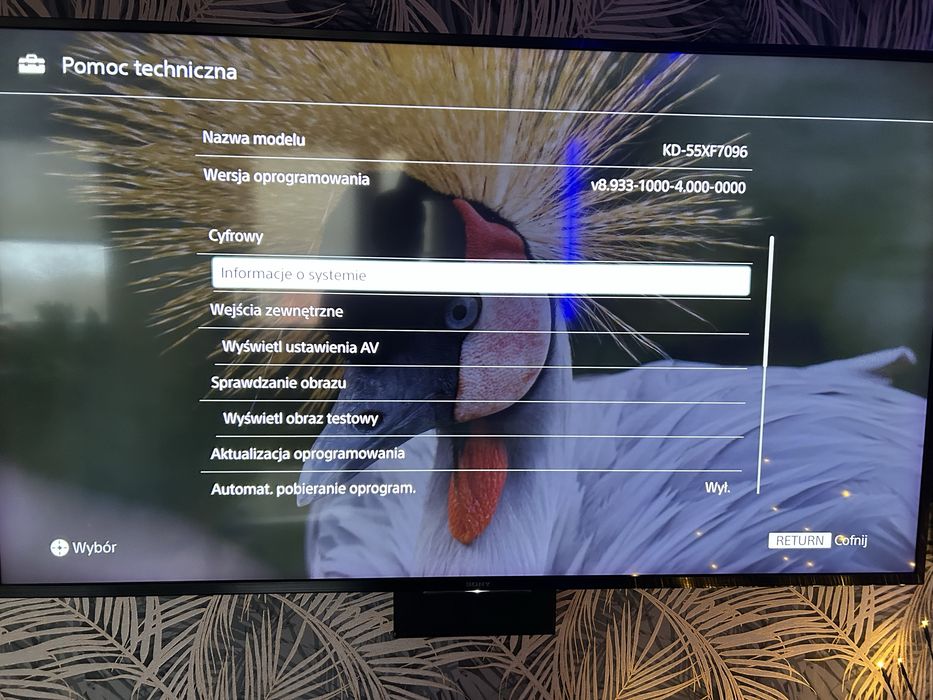 Sony Bravia KD-55XF7096 55” 4K UHD