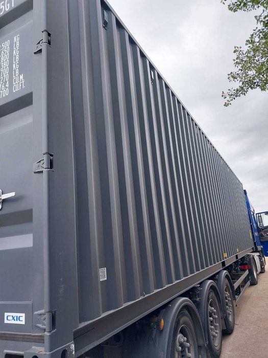 Kontener morski 40HC ONE-WAY 2026 RAL 7016 antracyt High Cube