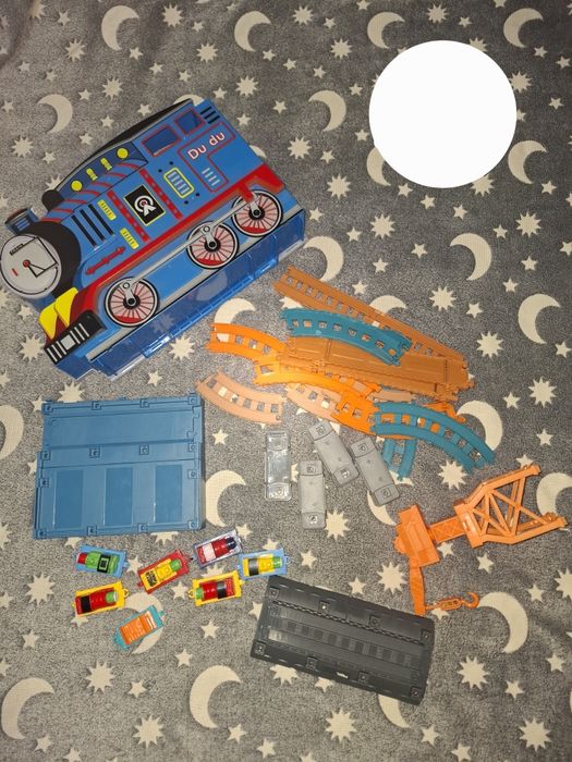 Набір, залізнична станція, з металевим кейсом