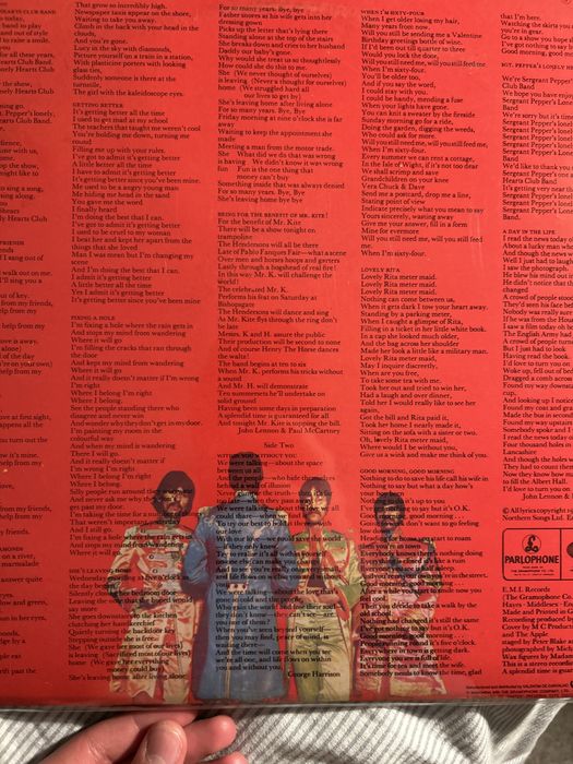 Vinil Sgt. Peppers Lonely Hearts Club Band - The Beatles