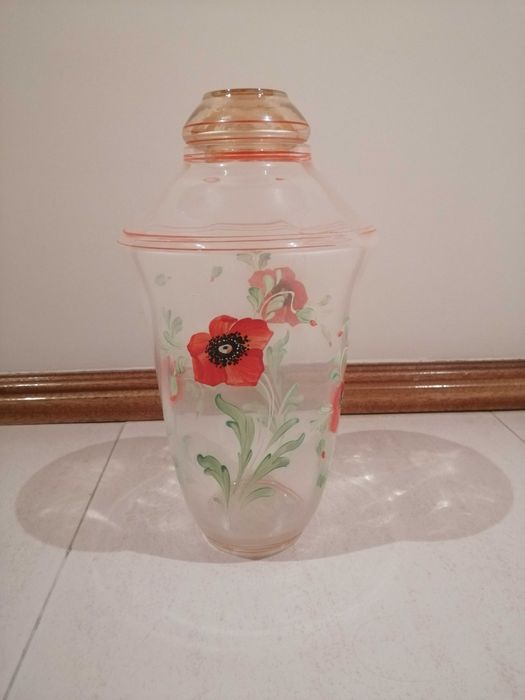 Jarra muito antiga pintada à mão