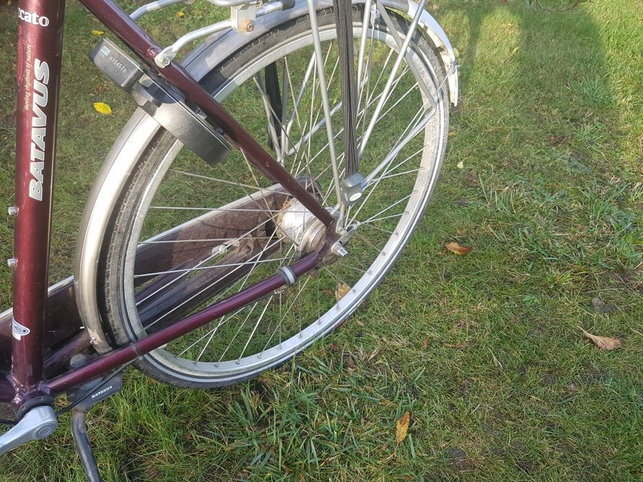Rower męski holenderski Batavus 28" oświetlenie LED