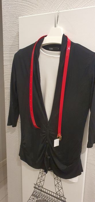 Narzutka z bluzką   i paseczkiem całość 10  l