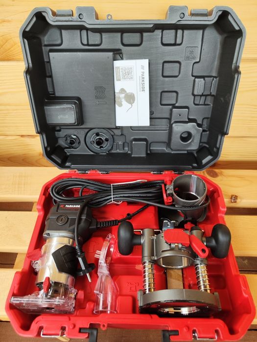 PARKSIDE PERFORMANCE® Kantenfräser Elektro Fräse Multifräse PPMF 710 Oberfräse Winkelfräse