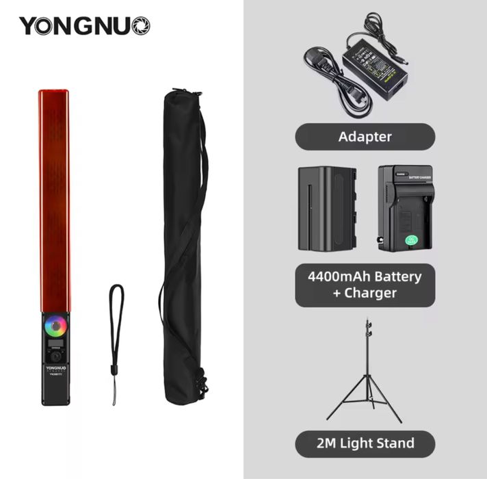 Yongnuo YN360 III RGB komplet nowy + statyw 2m