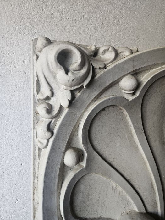 Talha decorativa  em madeira * decoração