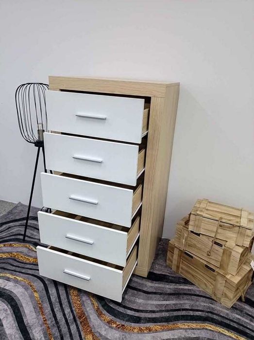 oferta cômoda 5 gavetas nova envio gratis
