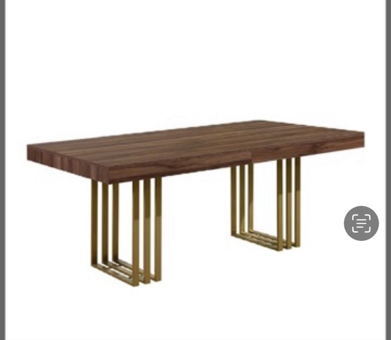 Mesa nova na caixa