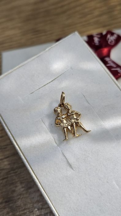 Wisiorek bliźnięta 14k