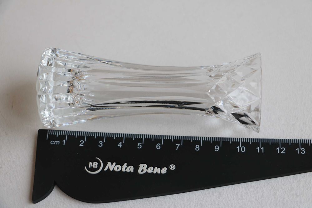 Хрустальная ваза wordsley crystal англия, ручная огранка