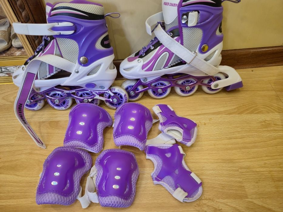 Ролики Superpower Розмір 34-37 Фіолетовий