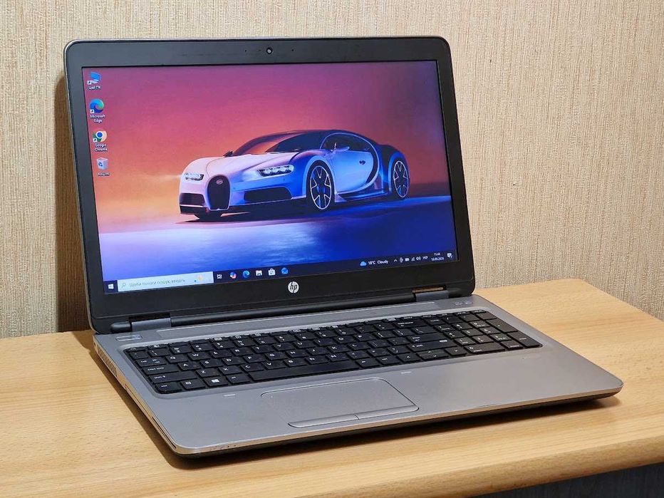 Сучасний ноутбук HP ProBook 650 G2 чотирьох ядерний Intel Core i5-6300U RAM 8Gb SSD 256Gb Батарея 9 годин, нова оригінальна батарея (0% зносу AIDA64).