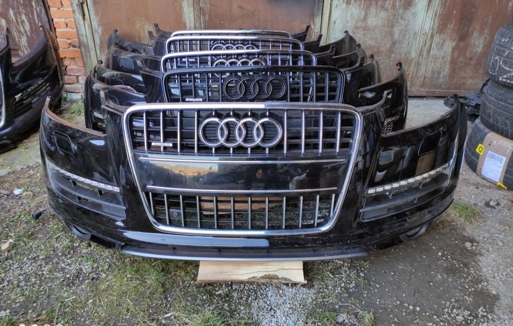 Бампер Q7 4L рестайл