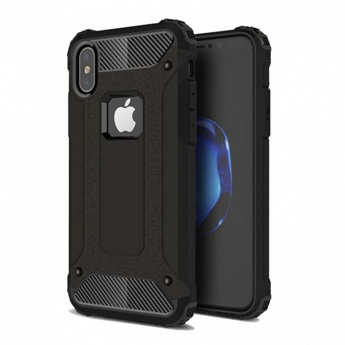 Etui na iPhone X Armor czarne