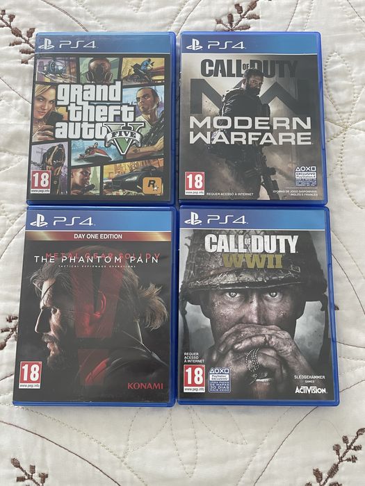 Vendo lote jogos ps4