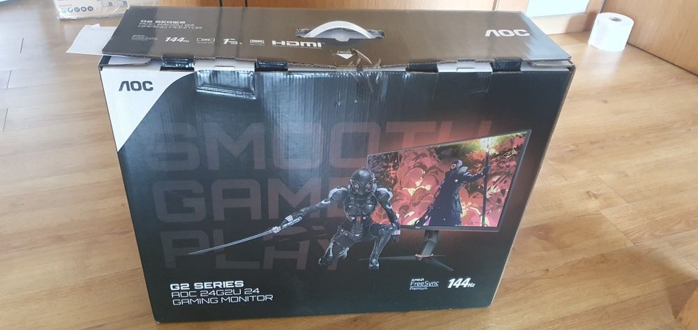 Monitor AOC 24G2U IPS 24pol 1080p 144hz 1ms