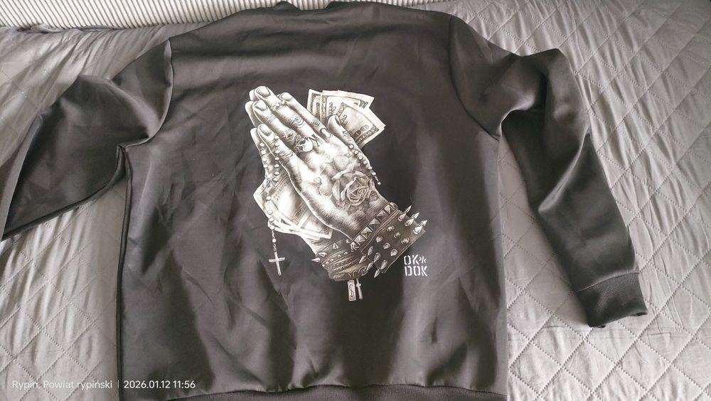 Bluza męska na suwak