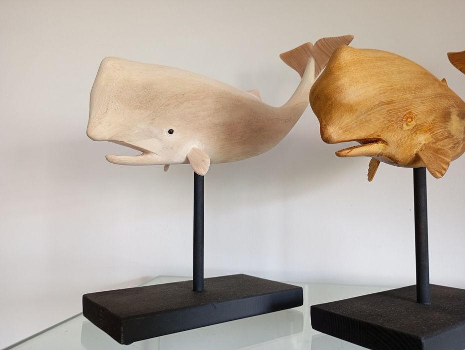 Escultura Baleia Cachalote