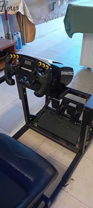 PC PS4 PS5 Playseat cockpit F1 + conjunto Fanatec CSL elite volante F1