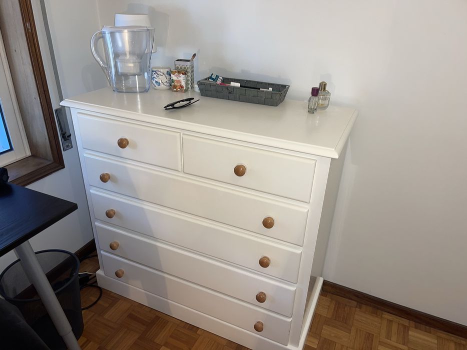 Cama, Comoda, Mesa de Cabeceira