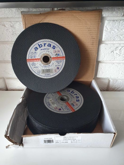 Tarcze ABRAS inox do cięcia stali 230x1.9x22,2