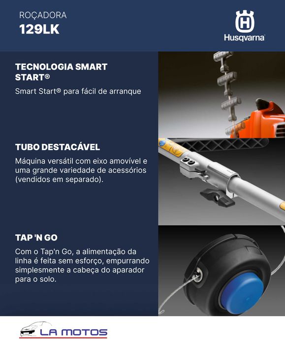 Roçadora Husqvarna 129LK