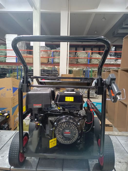 Myjka ciśnieniowa SPALINOWA + PRZYSTAWKA pobór wody, mosiądz, 280 BAR