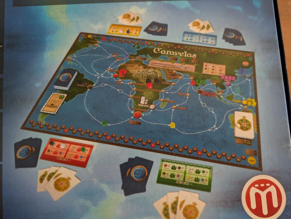 Jogo Tabuleiro - Caravelas II de Gil D´Orey