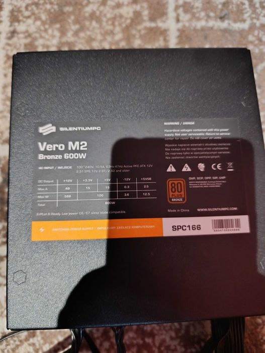 Zasilacz komputerowy Vero m2 600w
