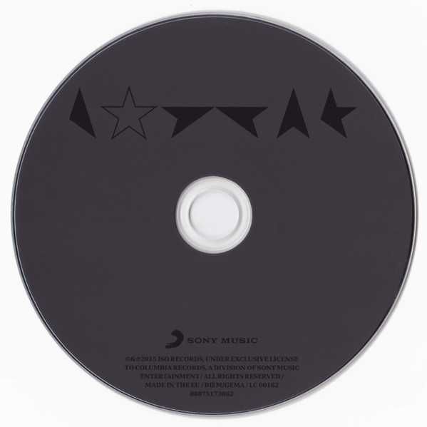 Bowie David          cd  (Blackstar)