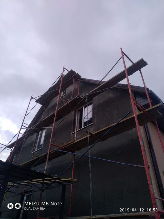 Фасадные работы.Другие строительные работы.