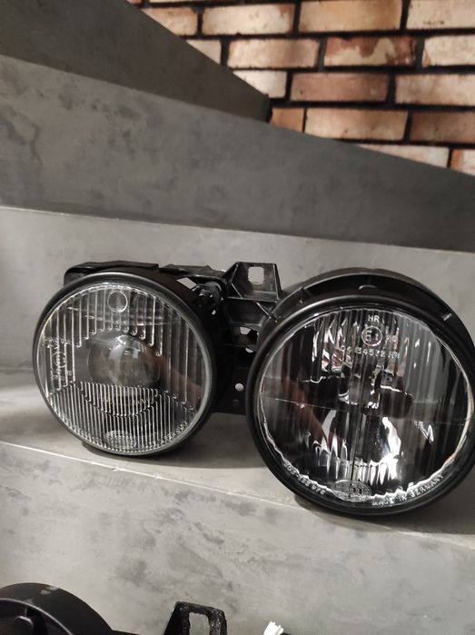 BMW Black hella krzyże lamp BMW Black hella BMW Black renowacja lamp