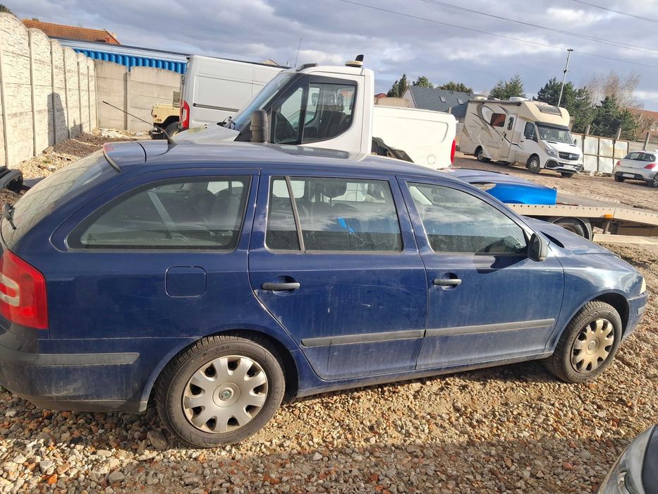 Skoda Octavia II po stłuczce