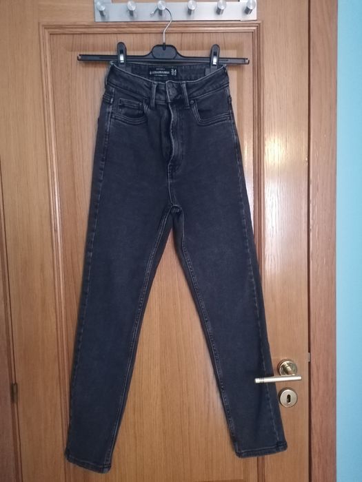 pack de slim mom jeans da stradivarius