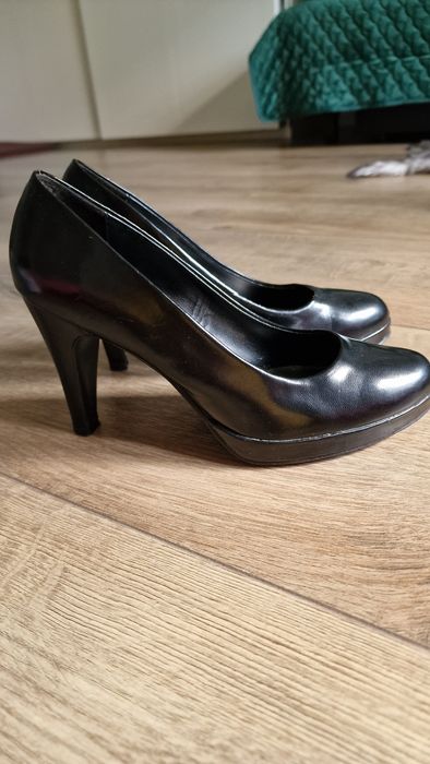 Szpilki buty czarne eleganckie
