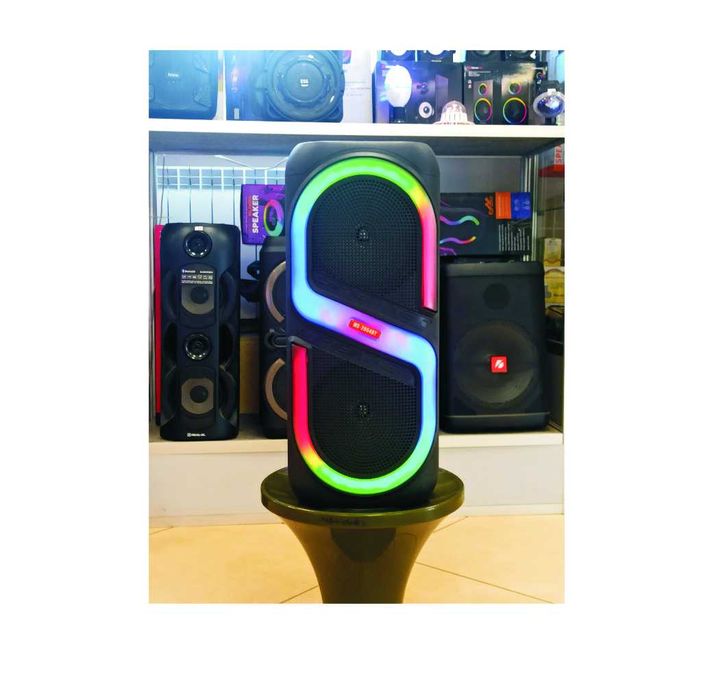 Караоке колонка 51 см + AUX, USB, FM, Bluetooth, гучний бас, 50W !