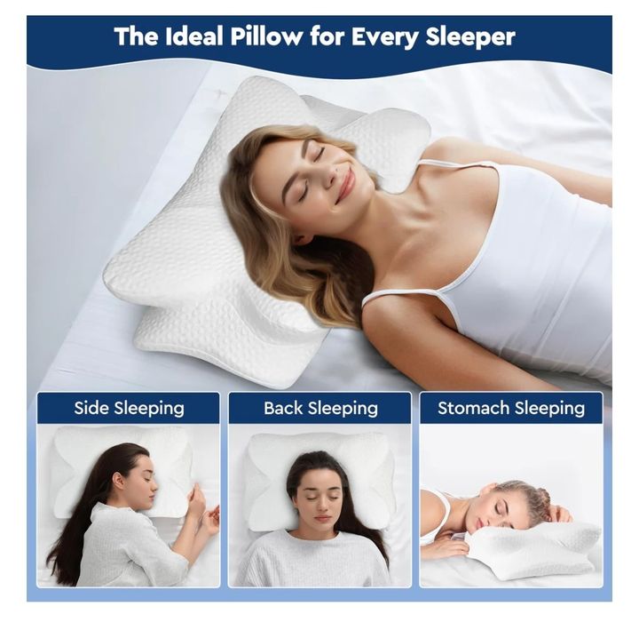 Poduszka MewVeer z pianki Memory Poduszka pod szyję, Poduszka ergonomi