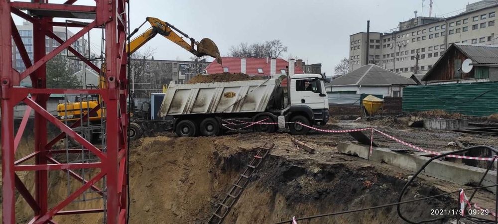 Оренда АВТОКРАНА 25, 30 - 50 т Стріла до 60 м ЕКСКАВАТОР + самоскиди
